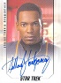 Star Trek Inflexions StarFleet's Finest Bridge Crew Autograph Card - Anthony Montgomery As Ensign Travis Mayweather