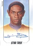Star Trek Inflexions StarFleet's Finest Bridge Crew Autograph Card - Tim Russ As Tuvok