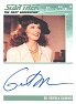 Star Trek Inflexions StarFleet's Finest TNG Design Autograph Card - Gates McFadden As Dr. Beverly Crusher