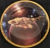 Hamilton Collection Cardassian Galor Warship Star Trek The Voyagers plate