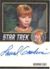 Star Trek TOS 50th Anniversary Autograph Laurel Goodwin As Yeoman Colt