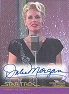 Star Trek Inflexions StarFleet's Finest Complete Star Trek Movies Design Autograph Card A140 Julie Morgan As Nightclub Singer