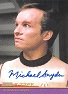 Star Trek Inflexions StarFleet's Finest Complete Star Trek Movies Design Autograph Card A134 Michael Snyder As Crewman Dax