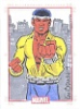 Marvel 75th Anniversary Sketch Card Of Luke Cage By Kenneth Branch