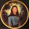 Hamilton Collection Counselor Deanna Troi Star Trek The Next Generation plate