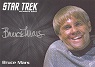 Star Trek TOS 50th Anniversary Silver Series Autograph Bruce Mars As Finnegan