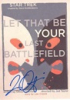 Star Trek TOS Portfolio Prints Juan Ortiz Signature Parallel Card JOA71 Let That Be Your Last Battlefield