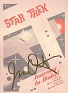 Star Trek TOS Portfolio Prints Gold Signature Parallel Card Set Of 4 Matching Number Cards 052/150!