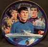 Hamilton Collection Journey To Babel Star Trek plate