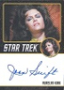 Star Trek TOS 50th Anniversary Autograph Joan Swift As Aurelan Kirk