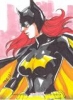 The Women Of Legend Sketch Card Of Batgirl By MJ San Juan