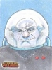 Super-Villains Sketch Card - Mr. Freeze By Plinio Pinto