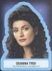Star Trek Aliens Sticker Card S6 Deanna Troi