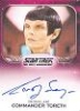 Star Trek Aliens Autograph - Carolyn Seymour As Commander Toreth