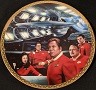 Hamilton Collection Kirk's Final Voyage Star Trek Generations plate