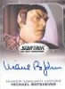 Star Trek Aliens Autograph - Michael Bofshever As Quantum Singularity Lifeform