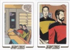 2 - Star Trek The Next Generation Portfolio Prints Series Two AC36 & AC80 TNG Comics (1989 Series) Archive Cuts Cards - MATCHING #s - 16/x