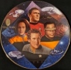 Hamilton Collection The Engineers Star Trek plate