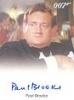 2009 James Bond Archives Autograph Paul Brooke As Bunky Full-Bleed Autograph