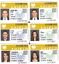 Agents Of S.H.I.E.L.D. Season 1 S.H.I.E.L.D. I.D. Card Set - 6 Card Chase Set!