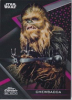 Star Wars Chrome Black Magenta Refractor Parallel 6 Chewbacca 03/10