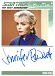 Star Trek The Next Generation Portfolio Prints Series One Autograph Card Jennifer Edwards As Miss Kyle!