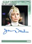 Star Trek The Next Generation Portfolio Prints Series One Autograph Card Joanna Miles As Perrin!