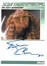 Star Trek The Next Generation Portfolio Prints Series One Autograph Card Kevin Conway (d.) As Kahless!