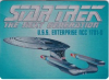 Star Trek The Next Generation Portfolio Prints Series One TNG Rendered Art Metal Card R11 U.S.S. Enterprise NCC-1701-D - 096/100 - ARCHIVE BOX EXCLUSIVE!