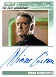 Star Trek The Next Generation Portfolio Prints Series One Autograph Card Nicholas Coster As Admiral Anthony Haftel!