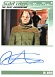 Star Trek The Next Generation Portfolio Prints Series One Autograph Card Richard Cansino As Dr. Garin!