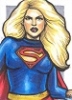 The Women Of Legend Sketch Card Of Supergirl By Ashleigh Popplewell