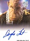 2014 Star Trek Movies Autograph - Douglas Tait As Long Face Bar Alien