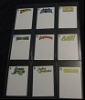 Justice League Boxtopper Oversized Blank Cover Variant Card Set - 9 Chase Cards!