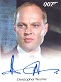 2017 James Bond Archives Final Edition Full-Bleed Autograph Card Christopher Neame As Fallon