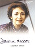 2017 James Bond Archives Final Edition Full-Bleed Autograph Card Deborah Moore As Flight Attendant