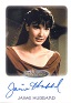 Women Of Star Trek 50th Anniversary Autograph Card - Jaime Hubbard As Salia