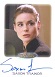 Women Of Star Trek 50th Anniversary Autograph Card - Saxton Trainor As Lt. Linda Larson