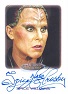 Women Of Star Trek 50th Anniversary Autograph Card - Spice Williams Crosby VARIANT Signature!