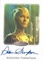 Women Of Star Trek 50th Anniversary Autograph Card - Susanna Thompson As The Borg Queen
