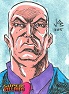 Super-Villains Sketch Card - Lex Luthor By Jeffrey Benitez