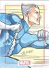 Marvel 75th Anniversary Sketch Card Of Quicksilver By Eliseu Gouveia