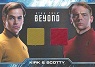 Star Trek Beyond Dual Character Relic Costume Card DC3 Kirk & Scotty