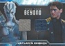 Star Trek Beyond Dual Character Relic Costume Card DC5 Jaylah & Chekov (Puffy Variant)