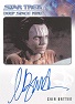 Deep Space Nine Heroes & Villains Autograph Card Cyia Batten As Tora Ziyal