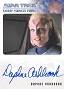 Deep Space Nine Heroes & Villains Autograph Card Daphne Ashbrook As Melora Pazlar