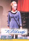 Star Trek The Original Series Captain's Collection Autograph Card A295 Virginia Aldridge As Lt. Karen Tracy