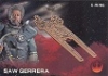 Rogue One Series 1 Medallion Card Saw Gerrera With U-Wing