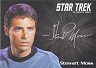 Star Trek TOS 50th Anniversary Silver Series Autograph Stewart Moss As Joe Tormolen