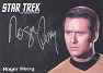 Star Trek TOS 50th Anniversary Silver Series Autograph Roger Perry As Capt. John Christopher
